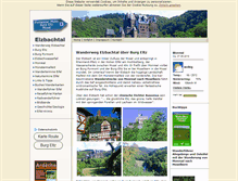 Tablet Screenshot of elzbachtal.de